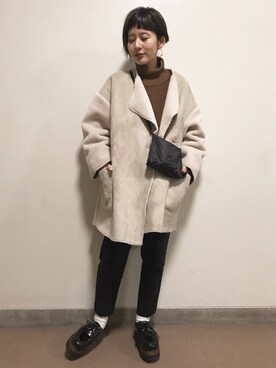 yuiさん（レディース・155cm）の冬コーディネート