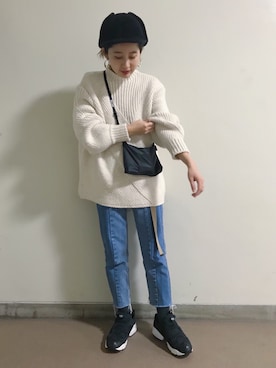 yuiさん（レディース・155cm）の冬コーディネート