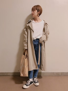 yuiさん(レディース・155cm)の春コーディネート
