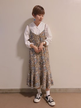 yuiさん（レディース・155cm）の春コーディネート