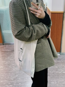 「LEPSIM（レプシィム）のアイテム（ジャケット/アウター）」を使った、yuiさん（レディース・155cm）の冬コーディネート