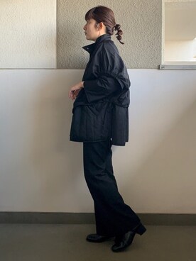 「select MOCA（セレクトモカ）のアイテム（その他アウター）」を使った、yuiさん（レディース・155cm）の冬コーディネート