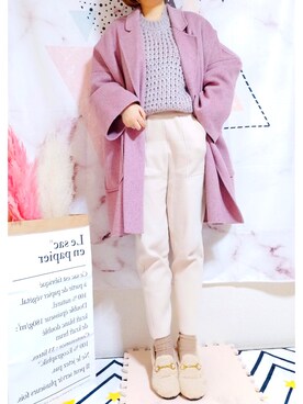 kikisou212さん（レディース・159cm）の冬コーディネート