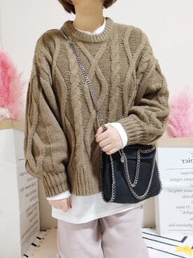 kikisou212さん（レディース・159cm）の冬コーディネート