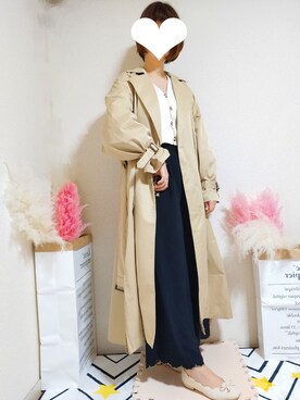 kikisou212さん（レディース・159cm）の春コーディネート