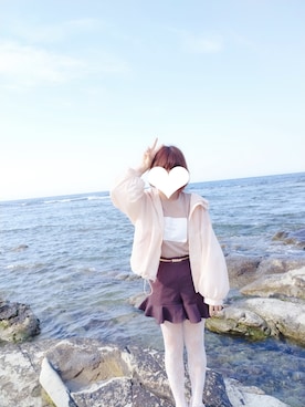 「one after another NICE CLAUP（ワンアフターアナザーナイスクラップ）のアイテム（ブルゾン）」を使った、kikisou212さん（レディース・159cm）の春コーディネート