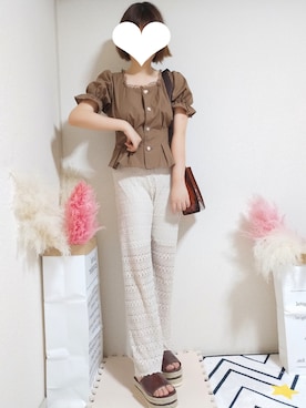 kikisou212さん（レディース・159cm）の夏コーディネート