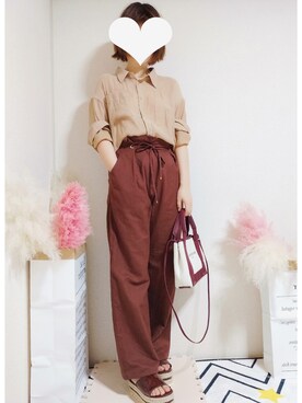 kikisou212さん（レディース・159cm）の夏コーディネート