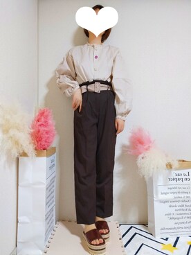 kikisou212さん（レディース・159cm）の秋コーディネート