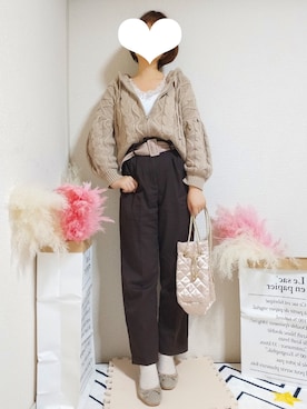 kikisou212さん（レディース・159cm）の秋コーディネート