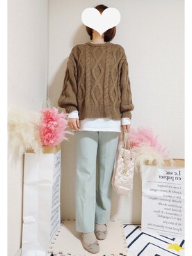 kikisou212さん（レディース・159cm）の冬コーディネート