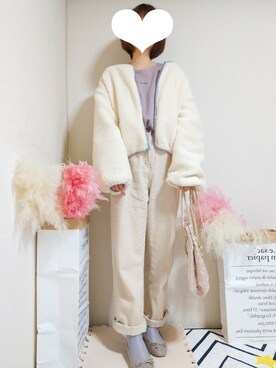 「one after another NICE CLAUP（ワンアフターアナザーナイスクラップ）のアイテム（マウンテンパーカー）」を使った、kikisou212さん（レディース・159cm）の春コーディネート