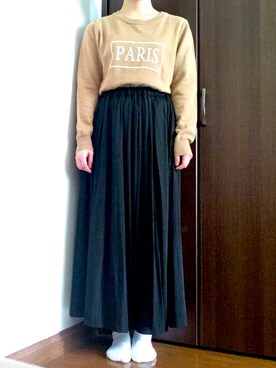 ふうさん（レディース・156cm）の秋コーディネート