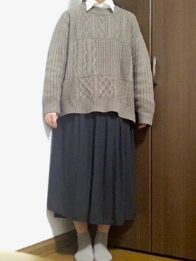 ふうさん（レディース・156cm）の冬コーディネート