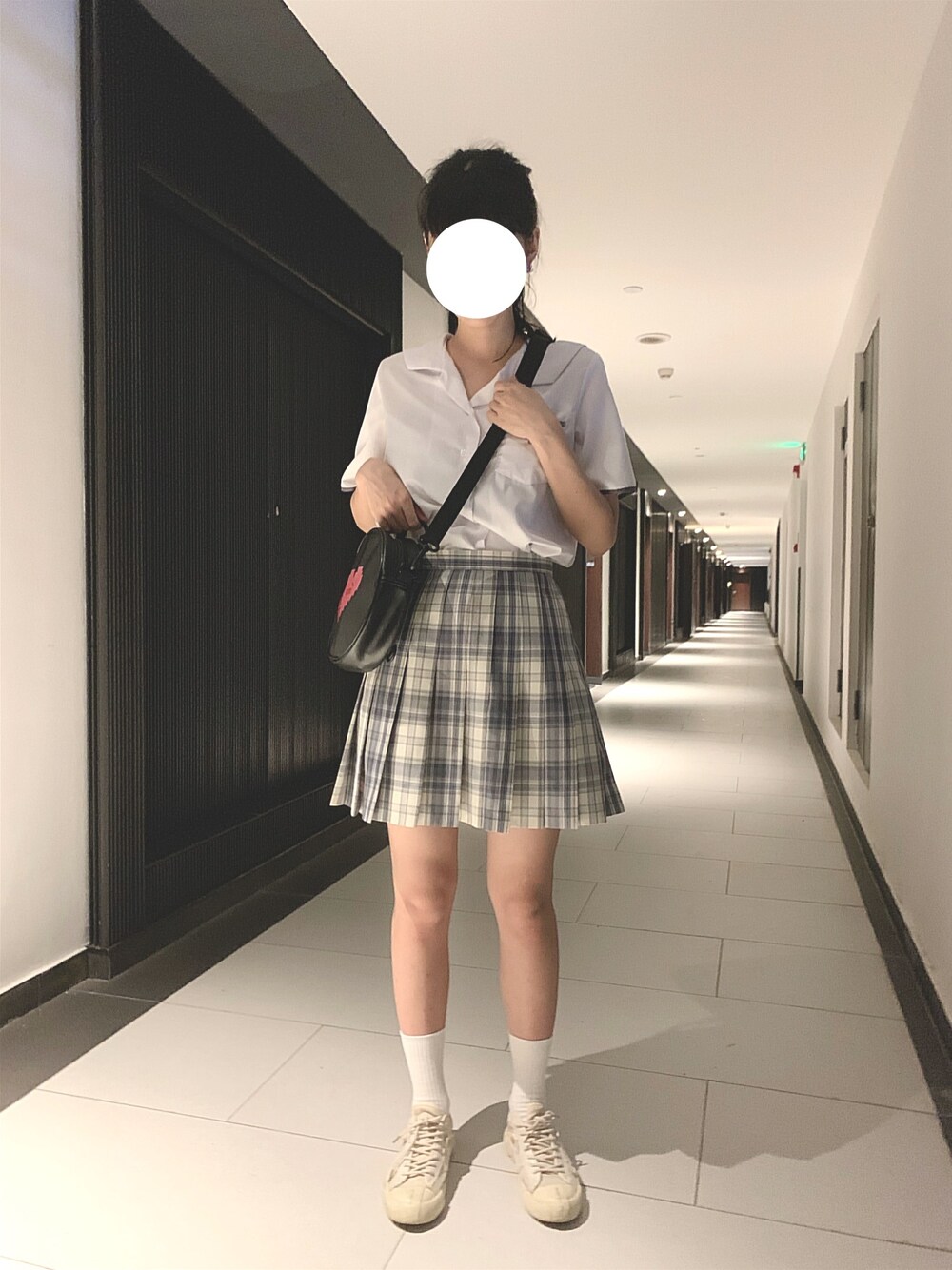 「JKのアイテム（スカート、その他）」を使った、silverboxさん（レディース・160cm）の夏コーディネートの1枚目の写真