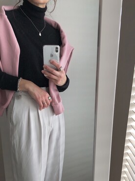 「着画のアイテム（その他、その他）」を使った、_______.llyさん（レディース・162cm）の春コーディネート