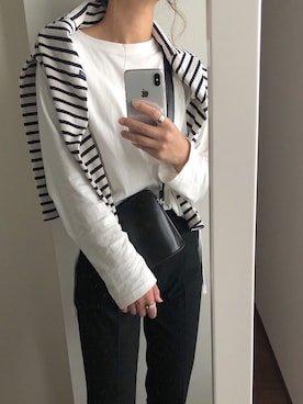 「着画のアイテム（その他、その他）」を使った、_______.llyさん（レディース・162cm）の夏コーディネート