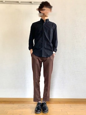 「ダニエルウェリントン」｜「アイテム（ブーツ）」を使った、いとさん（メンズ・171cm）の夏コーディネート