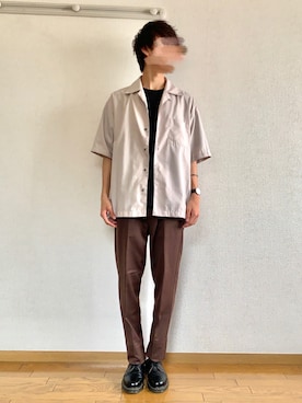 「ダニエルウェリントン」｜「アイテム（ブーツ）」を使った、いとさん（メンズ・170cm）の夏コーディネート