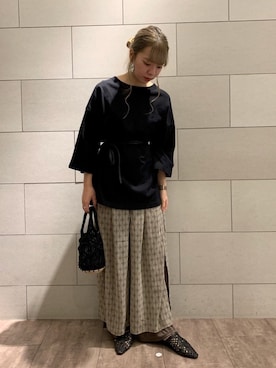 Ayukaさん（レディース・159cm）の夏コーディネート