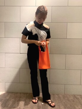 Ayukaさん（レディース・159cm）の夏コーディネート