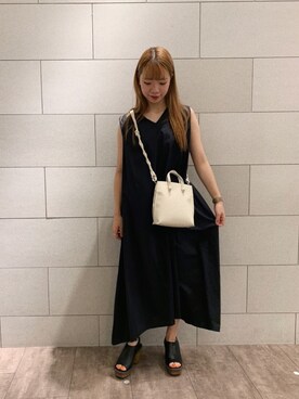 「アイテム（ワンピース/ドレス）」を使った、Ayukaさん（レディース・159cm・10代）の夏コーディネート