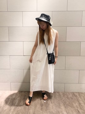 「アイテム（ワンピース/ドレス）」を使った、Ayukaさん（レディース・159cm・10代）の夏コーディネート