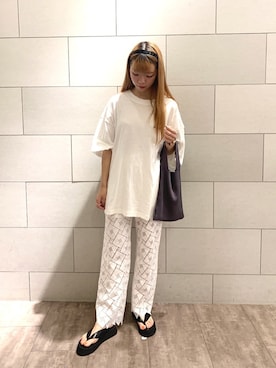 Ayukaさん（レディース・159cm）の夏コーディネート