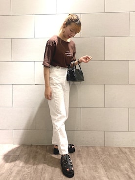 Ayukaさん（レディース・159cm）の夏コーディネート