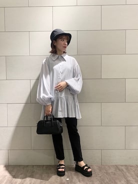 Ayukaさん（レディース・159cm）の春コーディネート