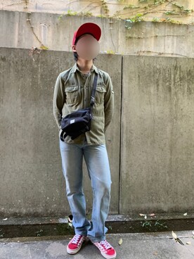 「HYSTERIC GLAMOUR（ヒステリックグラマー）のアイテム」を使った、ヒロさん（メンズ・169cm）の春コーディネート