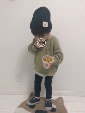 こだまさん（キッズ・100cm）の冬コーディネート