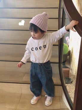 こだまさん（キッズ・100cm）の冬コーディネート