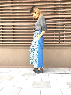 Ryokoさん（レディース・158cm）の夏コーディネート