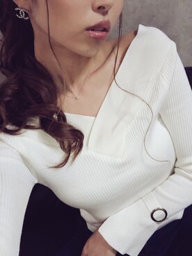 「アイテム（ピアス（両耳用））」を使った、Mayuさん（レディース・152cm・20代）の秋コーディネート