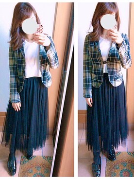 tomoさん（レディース・157cm）の秋コーディネート