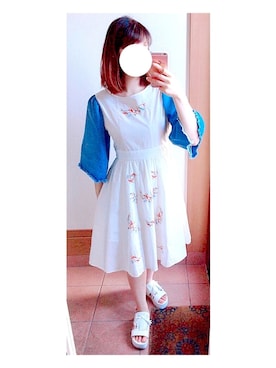 tomoさん（レディース・157cm）の春コーディネート