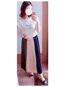 「Marc by Marc Jacobs（マークバイマークジェイコブス）のアイテム（アナログ腕時計）」を使った、tomoさん（レディース・157cm）の春コーディネート