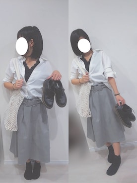「おとなコーデ」｜「アイテム（その他）」を使った、airi😋😝さん（レディース・153cm）の秋コーディネート