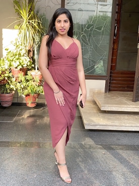 「アイテム（ワンピース/ドレス）」を使った、Sadhvi Bhartiさん（レディース・154cm・10代）の夏コーディネート