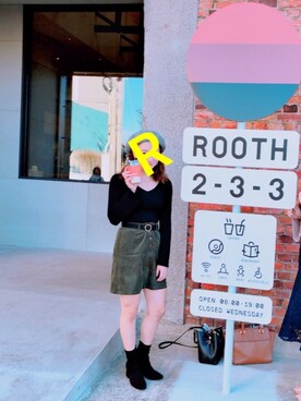 「UNIQLO（ユニクロ）のメリノブレンドベルスリーブセーター（長袖）（ニット/セーター）」を使った、RIRIさん（レディース・156cm）の秋コーディネート