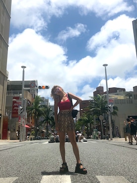 「アイテム（スカート、その他）」を使った、FIG&VIPER_Yukaさん（レディース・167cm）の夏コーディネート