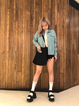 FIG&VIPER_Yukaさん（レディース・167cm）の春コーディネート