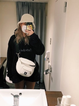 「Subciety（サブサエティ）のアイテム」を使った、FIG&VIPER_Yukaさん（レディース・167cm）の春コーディネート