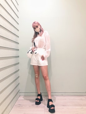 FIG&VIPER_Yukaさん（レディース・167cm）の夏コーディネート