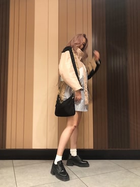「PRADA（プラダ）のアイテム」を使った、FIG&VIPER_Yukaさん（レディース・167cm）の春コーディネート