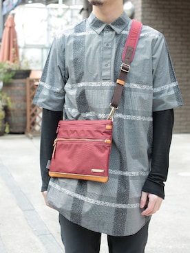 「ミニショルダー」｜UNBILLION_MENSさん（メンズ・170cm）の春コーディネート