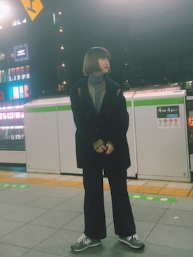 「sonia rykiel」｜NAOさん（レディース・161cm）の冬コーディネート
