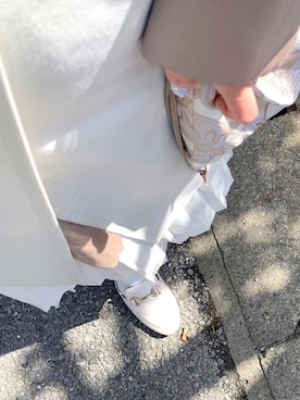「LA BELLE ETUDE（ラベルエチュード）のアイテム（バッグ）」を使った、MiMiさん（レディース・152cm）の春コーディネート