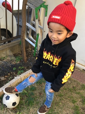 ♡M♡さん(キッズ・100cm)の冬コーディネート